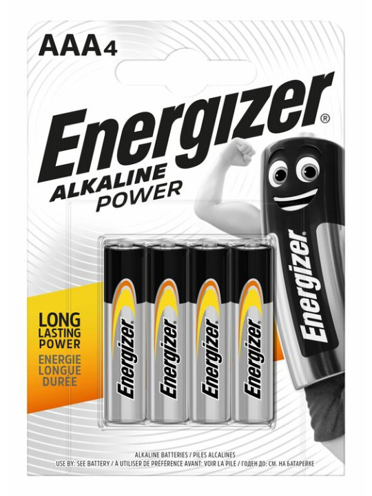 ENERGIZER Alkaline Power LR03 AAA BL4